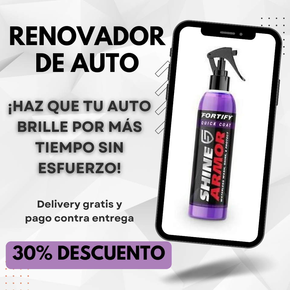 SHINE ARMOR -RENOVADOR AUTO