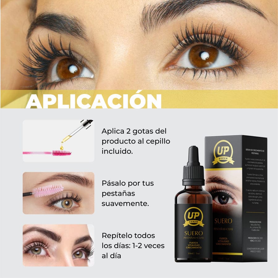 SERUM UP PRO - Alargamiento de pestañas y cejas